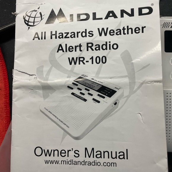 Midland WR100 Weather Alert Radio - White - Picture 9 of 10